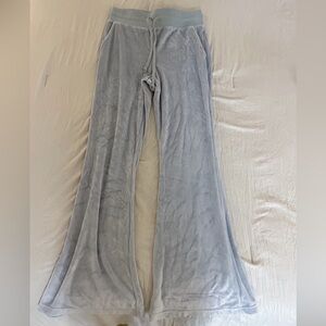 Blue Aerie velvet sweatpants